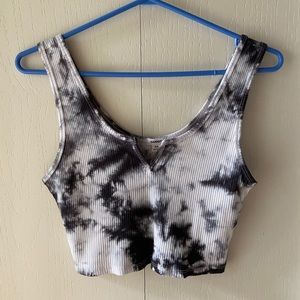 Garage tie dye tank!